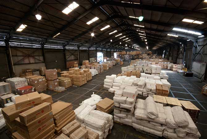 LCL (Less Than Container load)